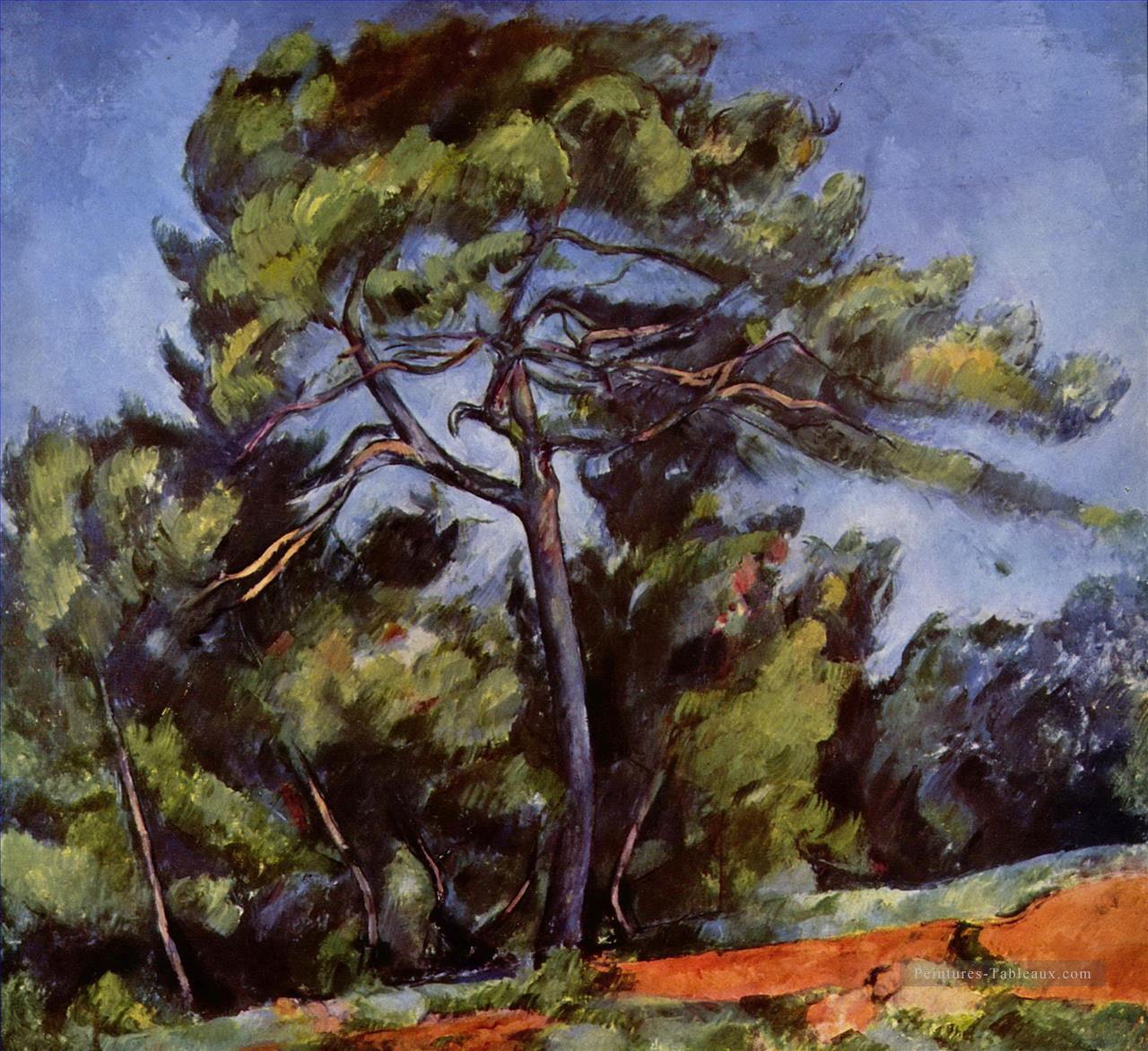 Le Grand Pin Paul Cézanne Peintures à l'huile